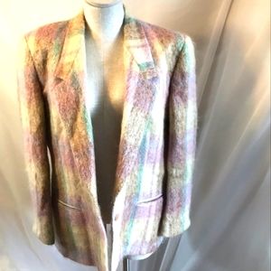 ‼️New Listing ‼️Vintage Benedetto Mohair Fuzzy Blazer